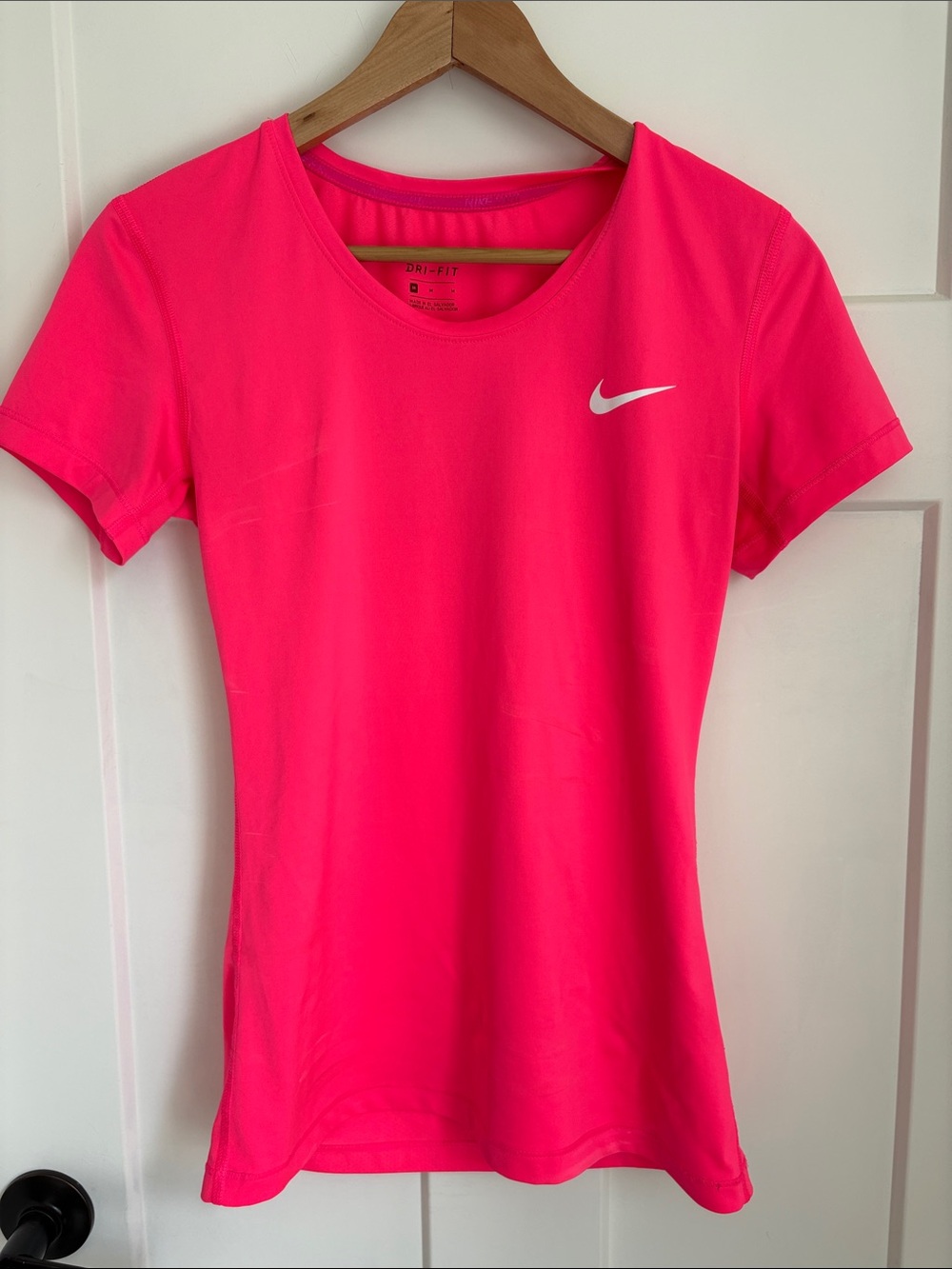 Nike Women's Short Sleeve Dri-FIT Tee - Bright Pink